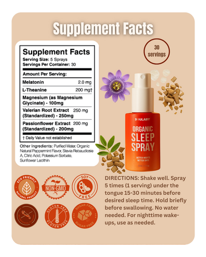 Soulaby Sleep Spray