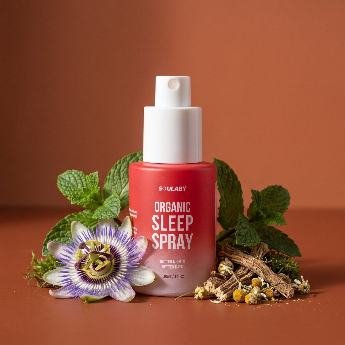 SOULABY TranquilMist — spray sublingual para dormir